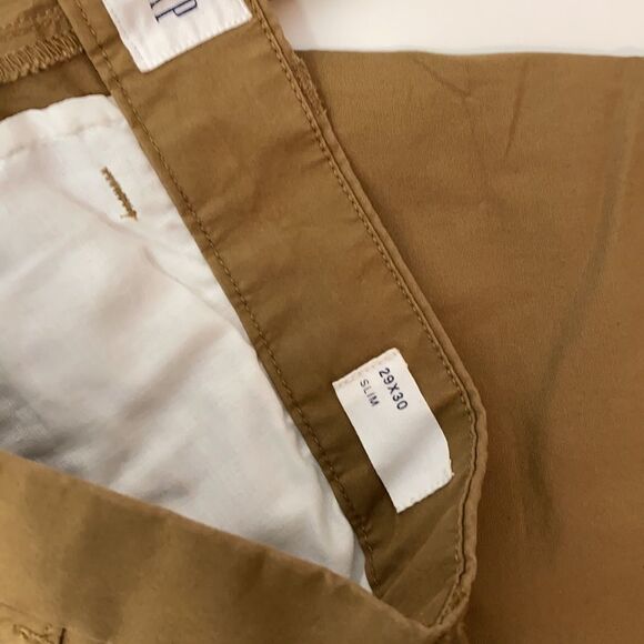 New Gap Wear lightl pant slim caki - Picture 4 of 5